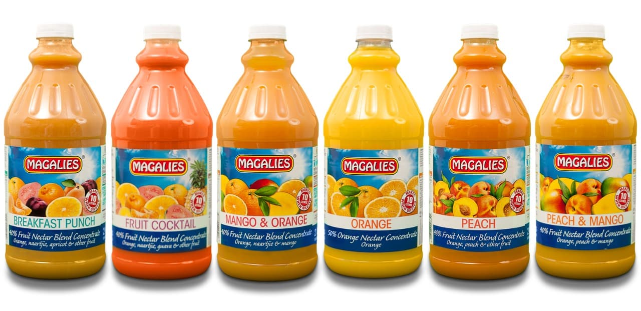 MintLime juice range